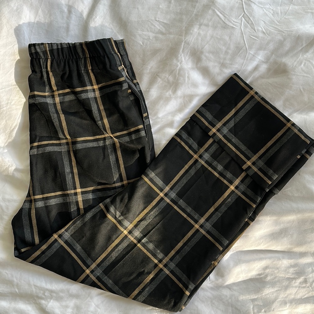 Zara Plaid Pants